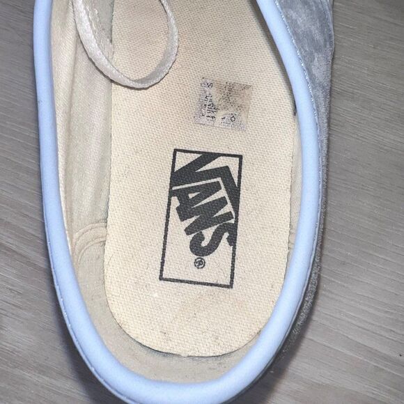 Vans Authentic Pig Suede With Scotchgard Light Blue Men's 8.5 Women's 10 - Picture 9 of 11